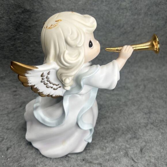1996 Precious Moments "Sing In Excelsis Deo" Figurine/Tree Topper Missing Halo - Picture 3 of 10